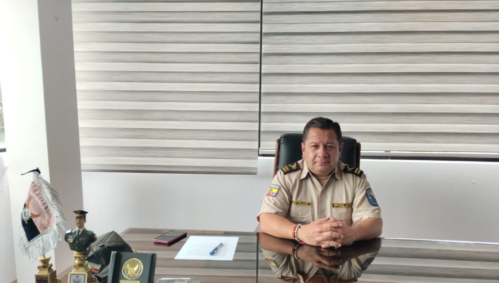 Mario Castro Flores, comandante subrrogante de la Subzona Loja